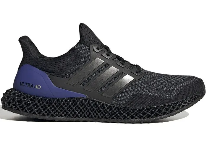 adidas Ultra4D - Core Black / Core Black / Gold Metallic