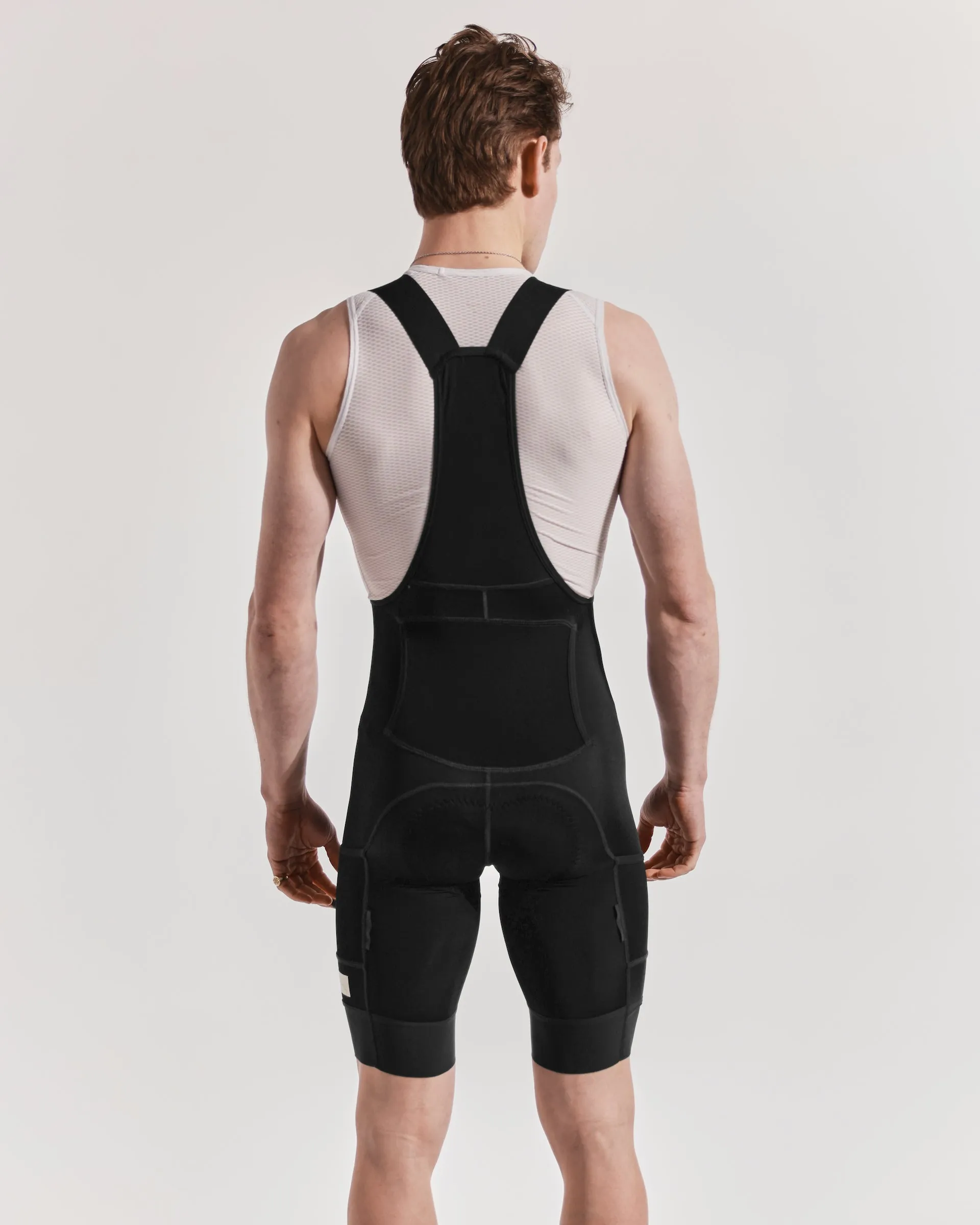 ALBION Men's ABR1 Pocket Bib Shorts - Black