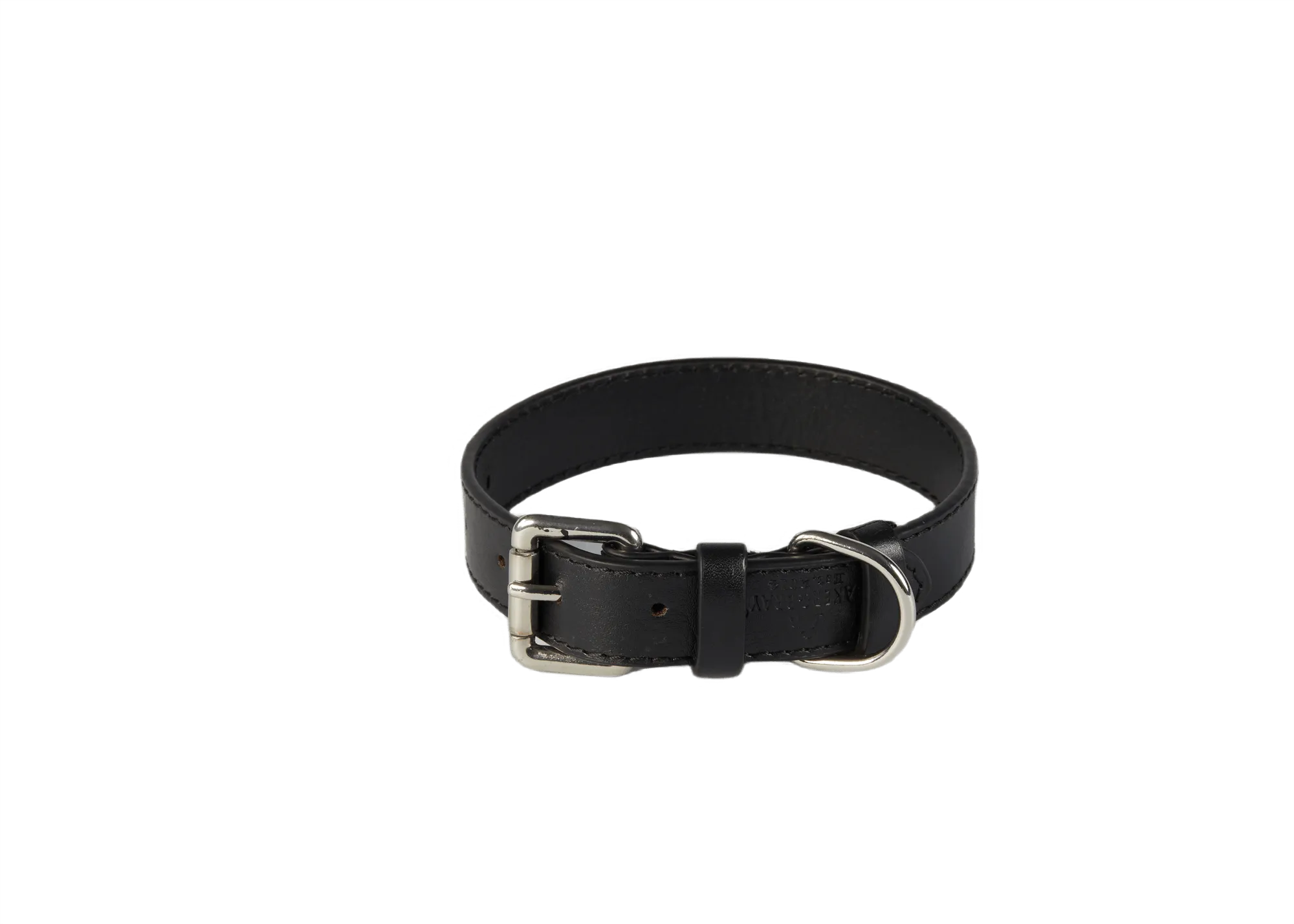Baker & Bray Sustainable Leather Dog Collar | Black