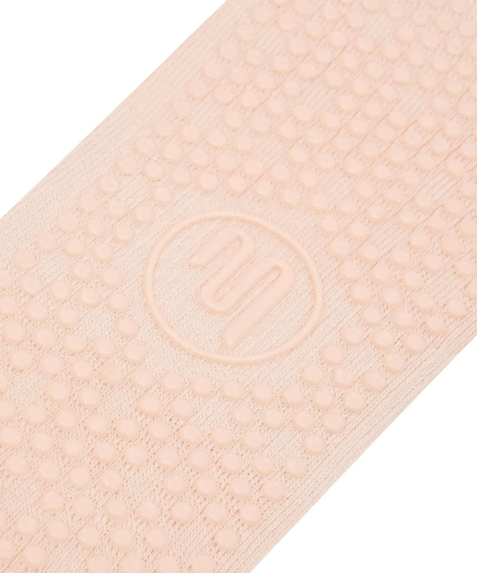 Ballet Non Slip Grip Socks - Soft Pink