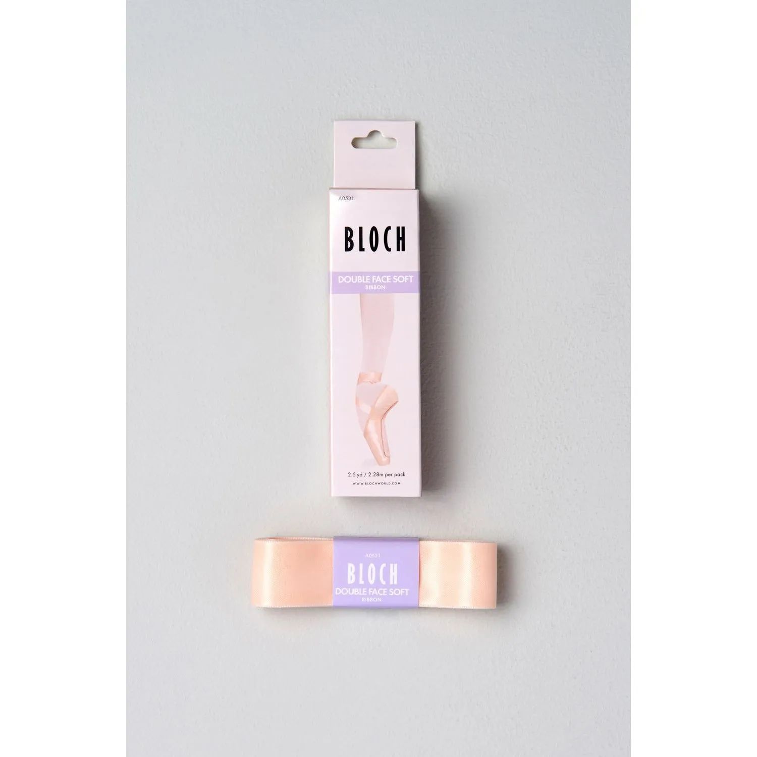 Ballettborðar - Double Face Soft Ribbon