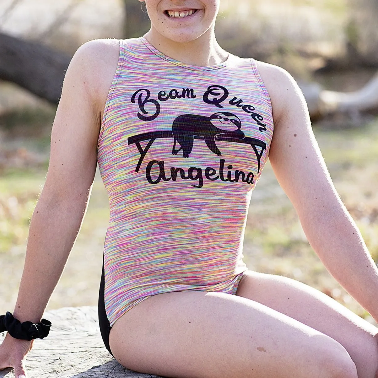 Beam Queen Sloth Leotard - Personalized