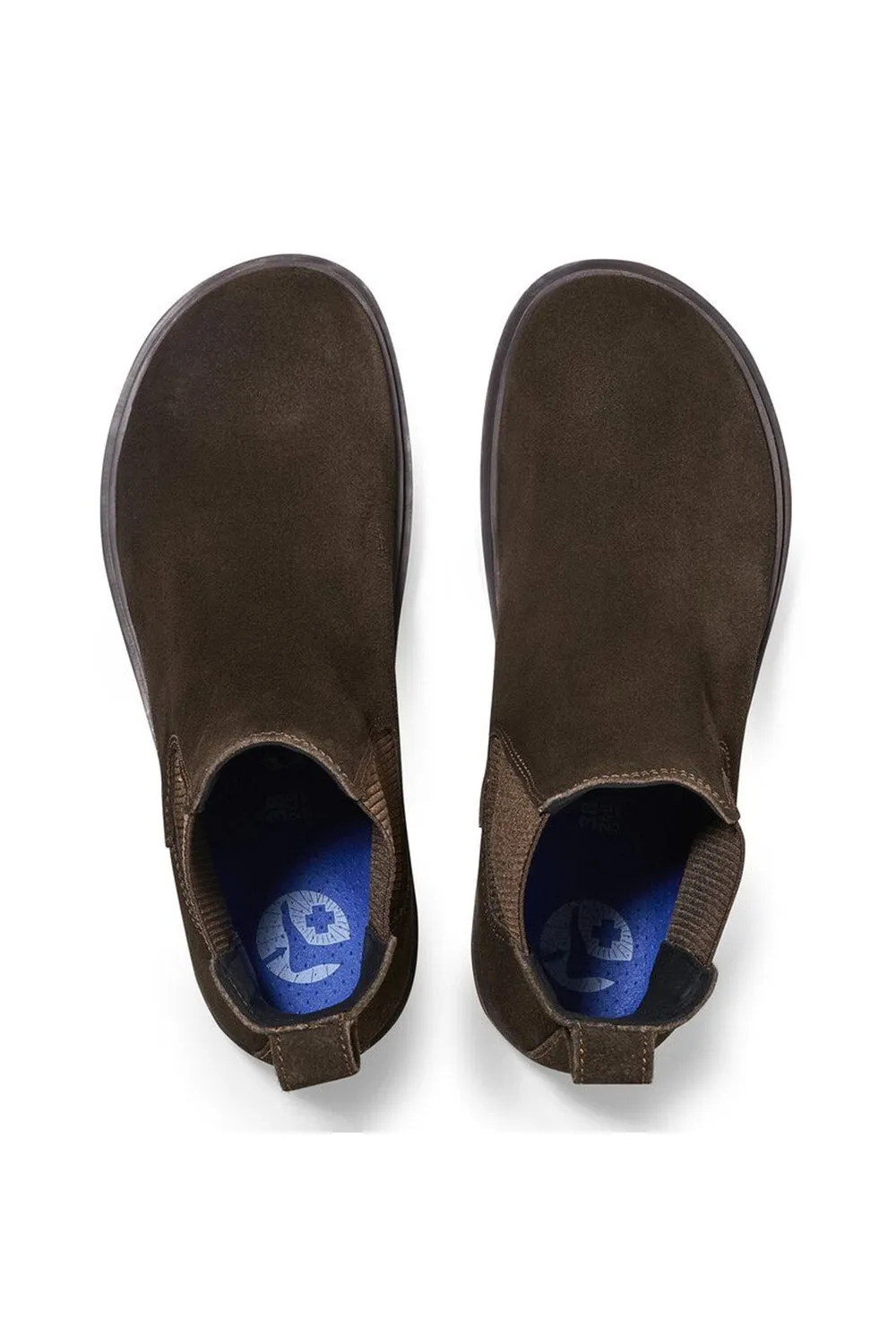 Birkenstock Highwood Slip On Suede Leather Booties for Women in Mocha | 1025758