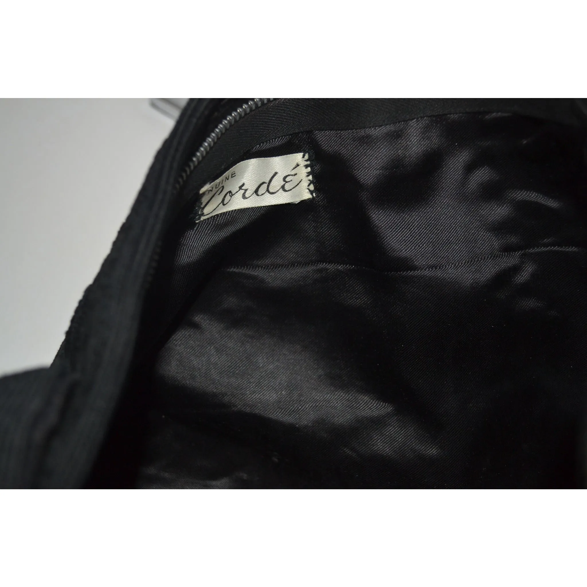 Black Clutch Purse By Corde