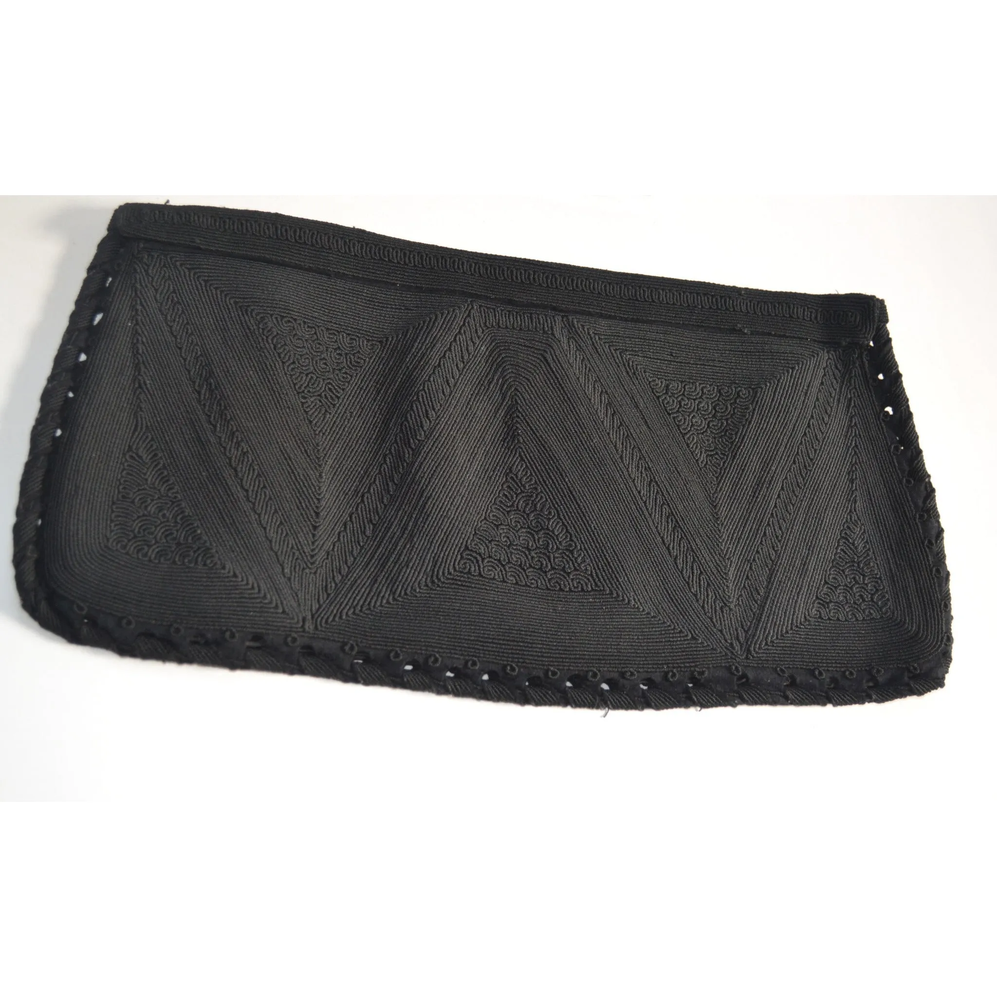 Black Clutch Purse By Corde