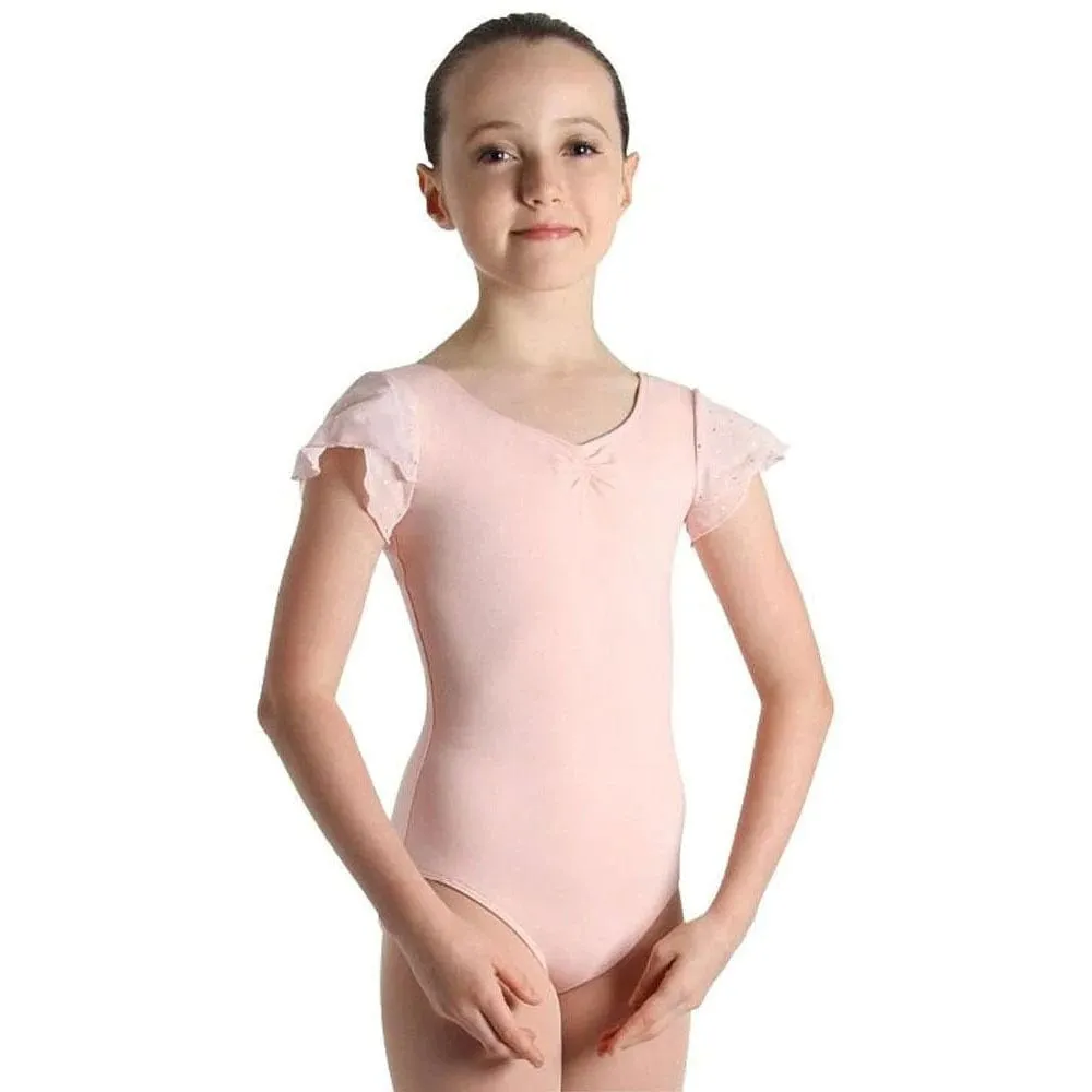 Bloch Leotard Child Sequin Cap Sleeves - CL3732 - Girls