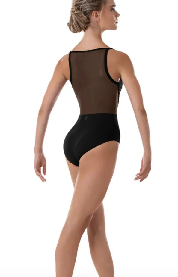 Bloch Scoop Neck Mesh Back Camisole Leotard