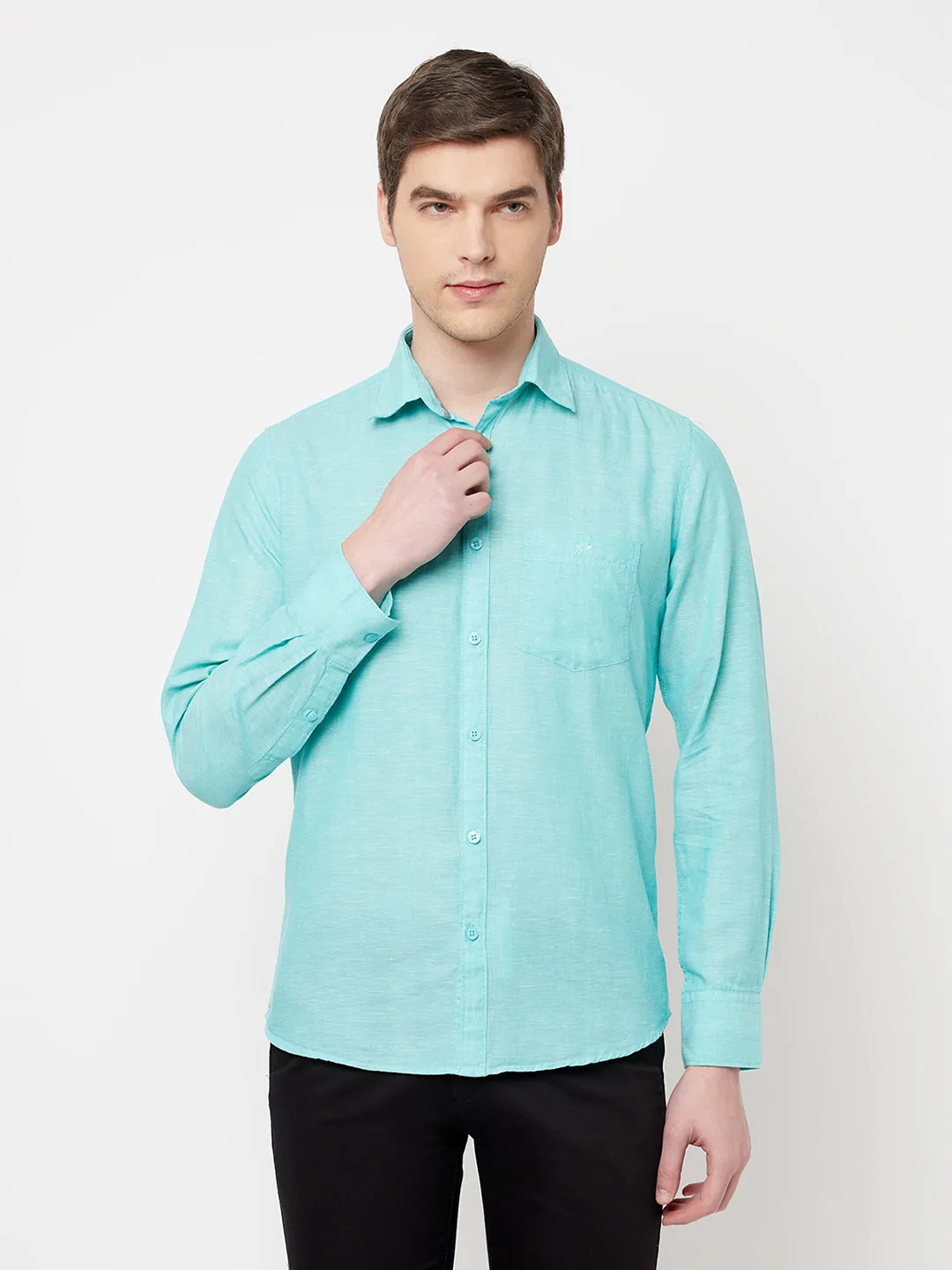Blue Casual Shirt