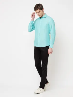 Blue Casual Shirt