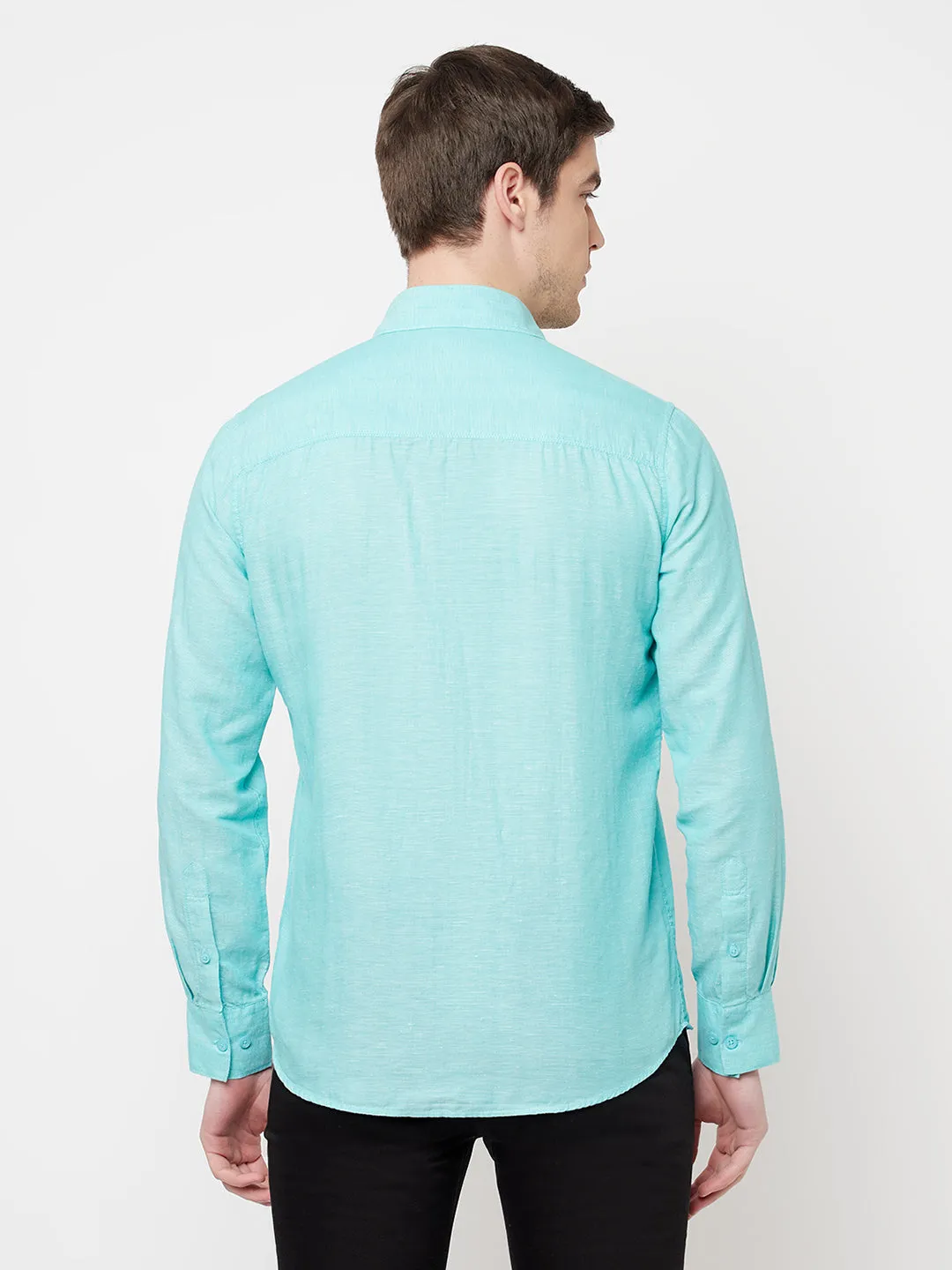 Blue Casual Shirt
