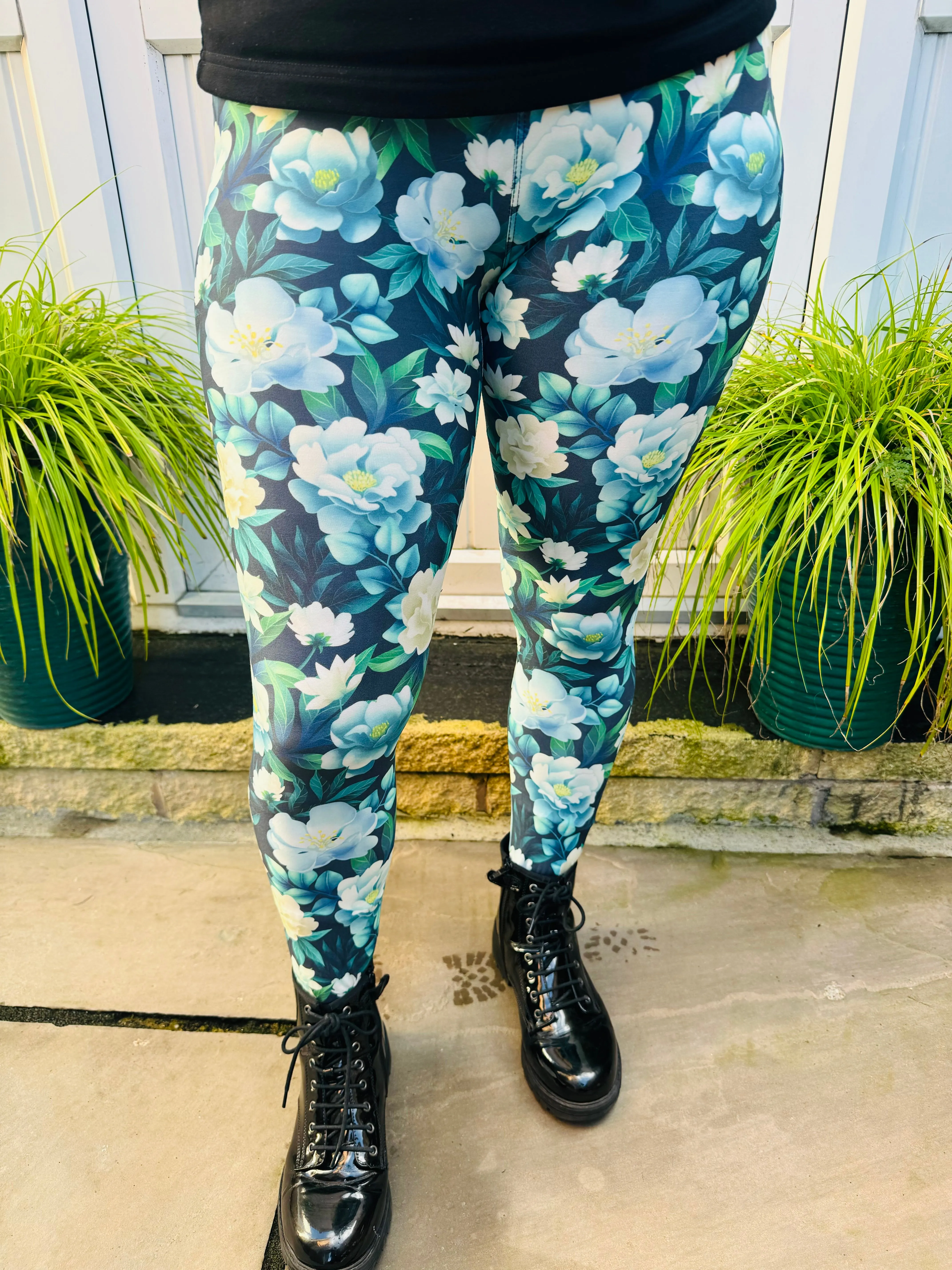 Blushing Blossom CASUAL Leggings