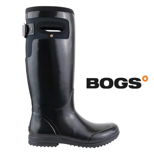 Bogs Womens Tacoma Solid Tall Gumboots