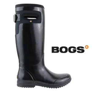 Bogs Womens Tacoma Solid Tall Gumboots