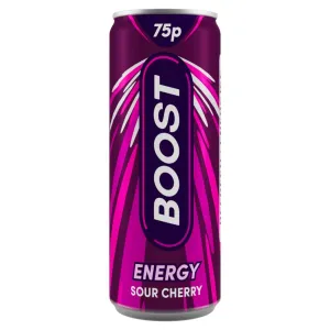 Boost Energy Sour Cherry PMP 250ml (Case of 24)