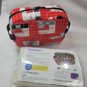 By Annie Project Easy Does It Bag Kit Red BERNINA