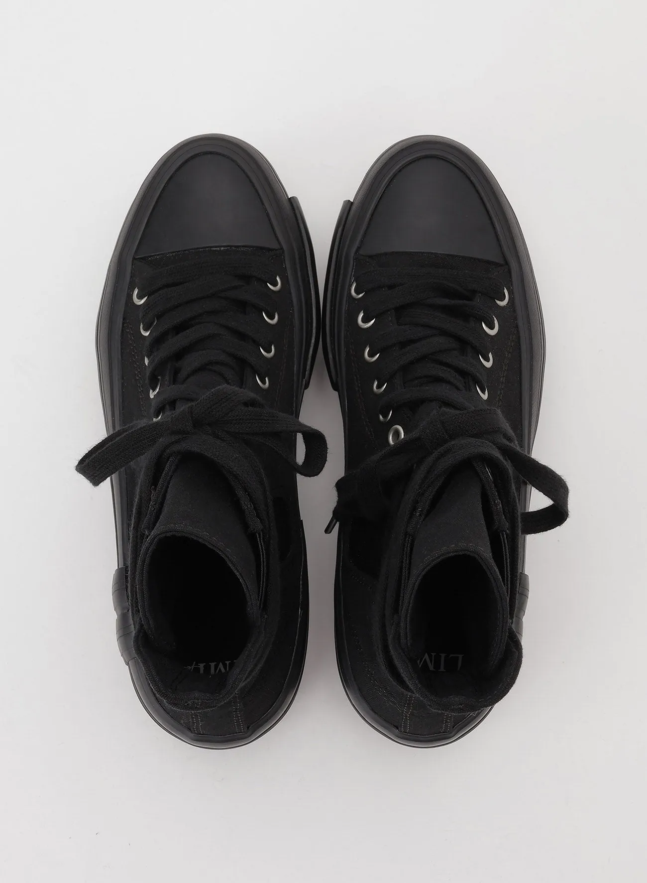 CANVAS PLATFORM SNEAKERS