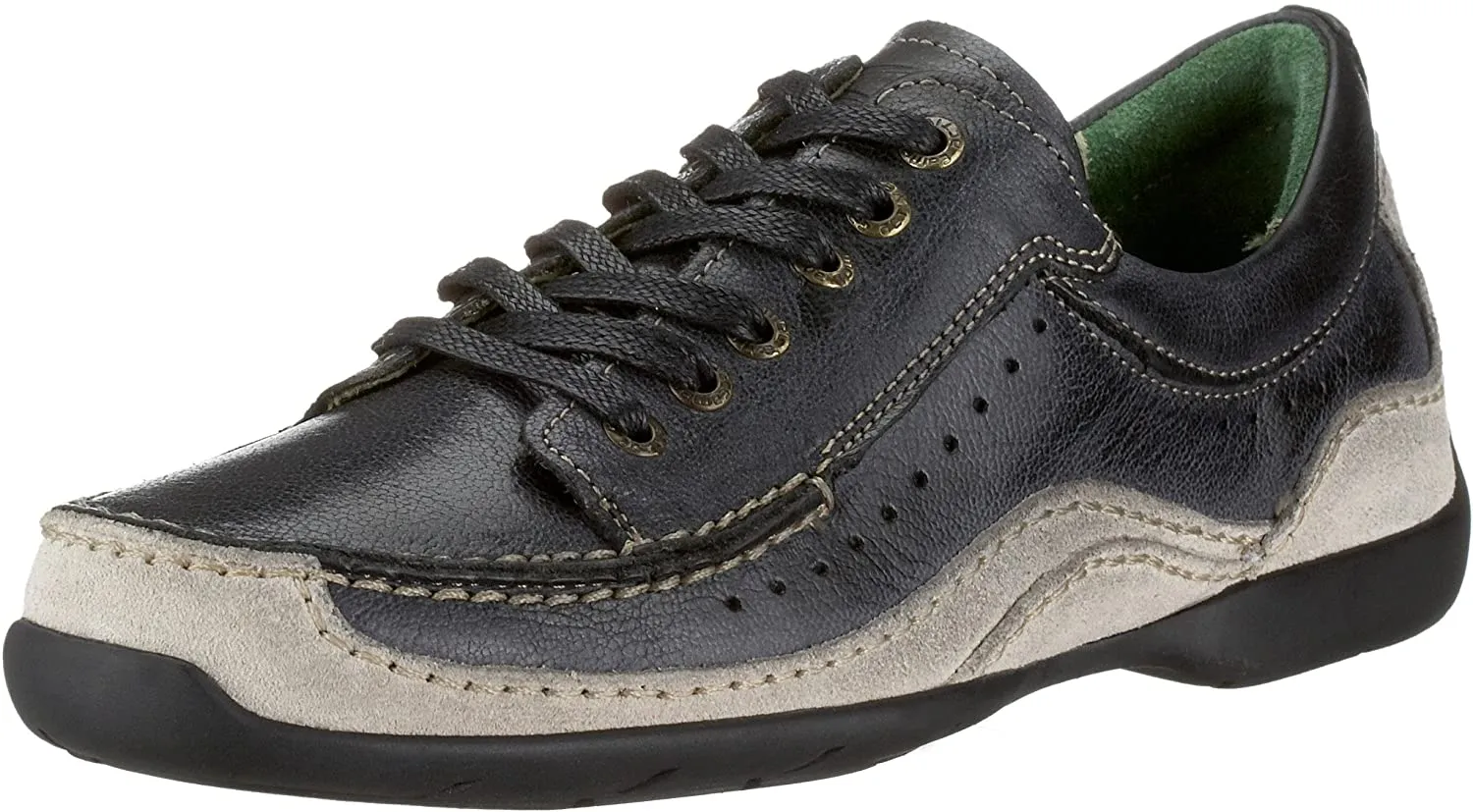 'Capri' women's lace-up sneaker - Black
