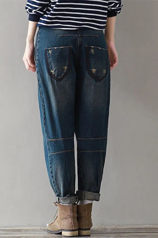 Casual Loose Fit Jeans