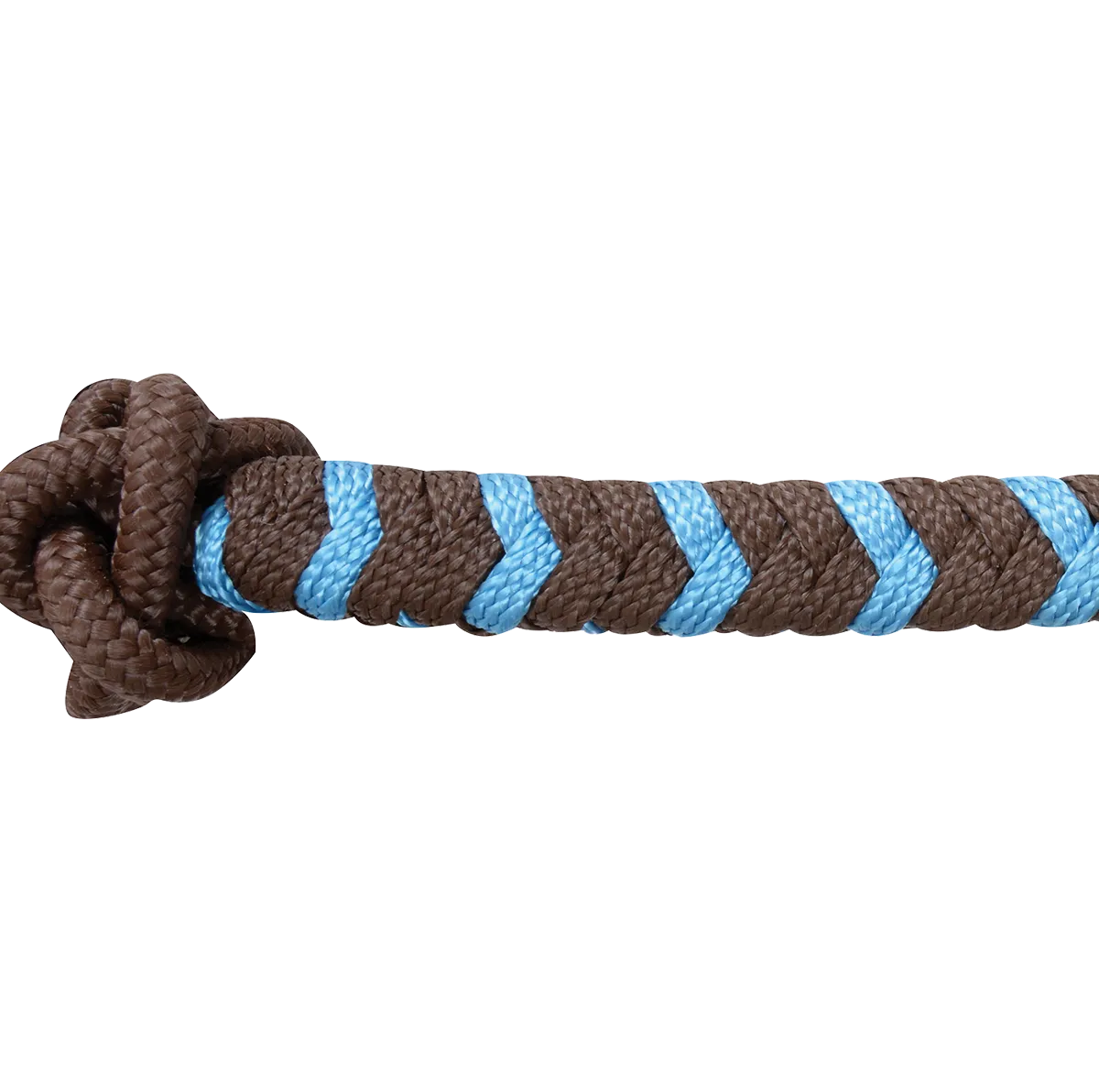 Classic Equine Two Tone Rope Halter with 8' Lead