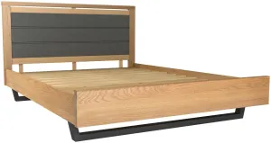 Classic Fusion Oak  4FT 6 Upholstered Bed FS46UBED