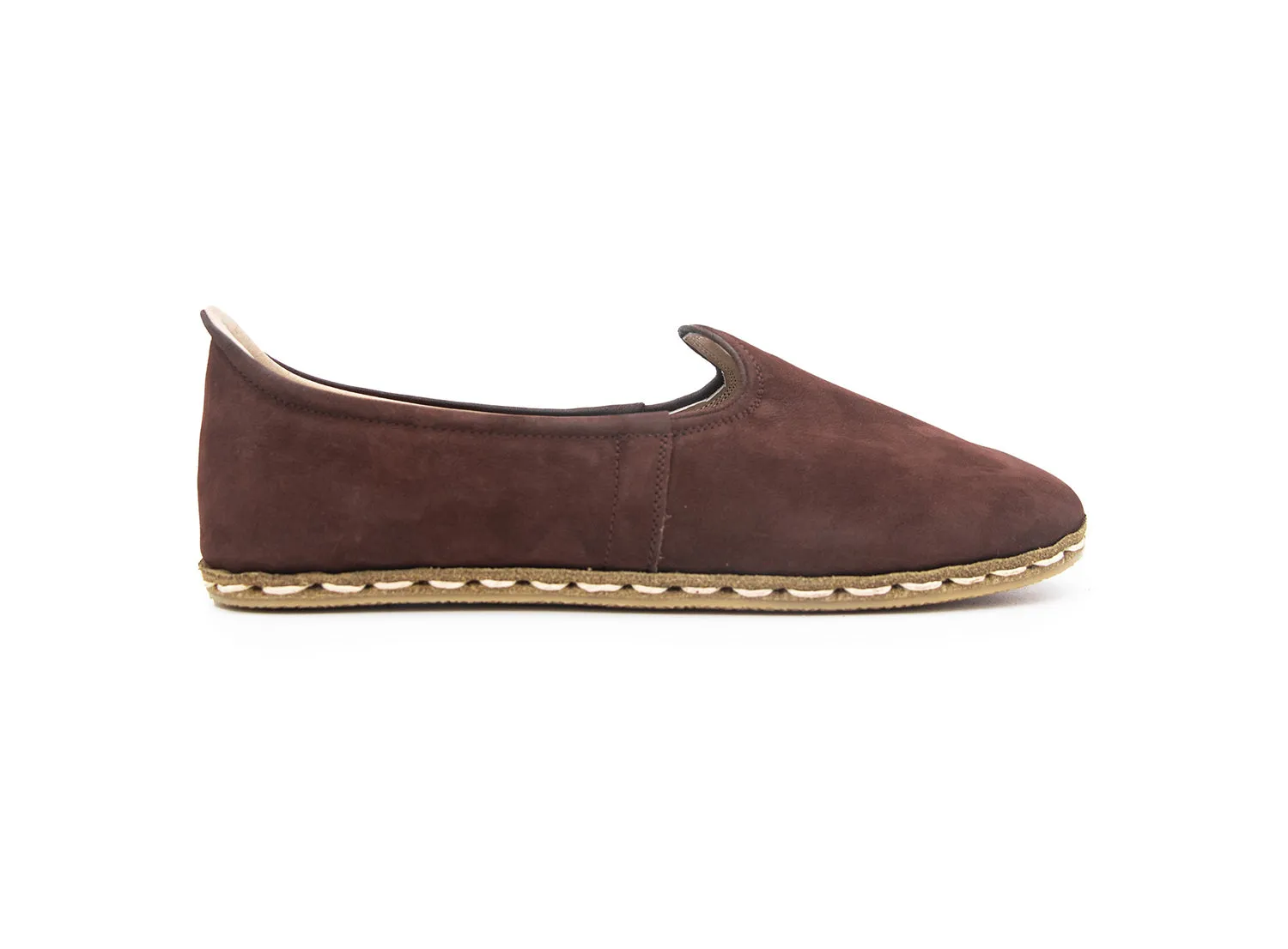 Cocoa Leather Loafers Men