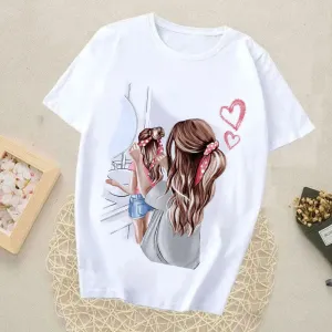 Comfortable Life Family Mommy And Me T-Shirt O
