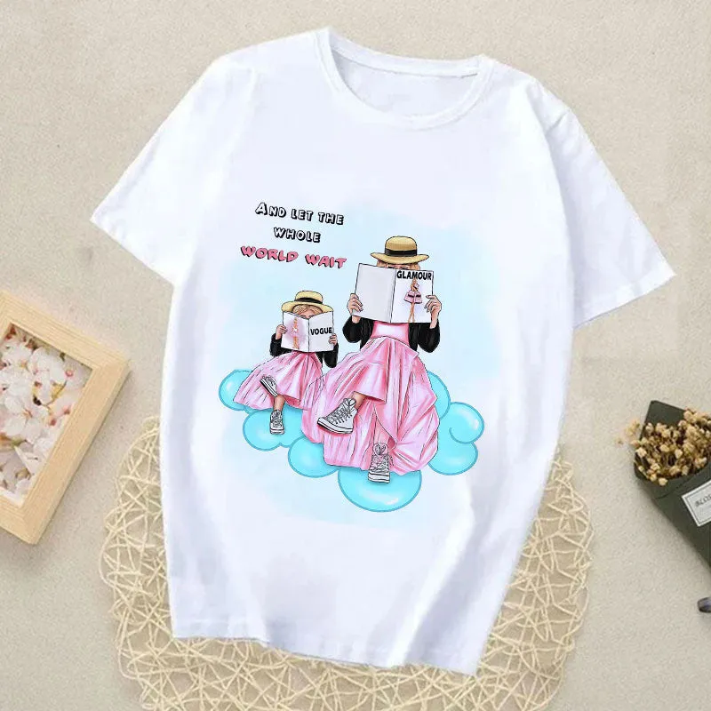 Comfortable Life Family Mommy And Me T-Shirt Q