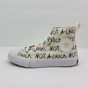 Converse Untilted Hi &quot;Not a Chuck&quot;. Brand New. Big Kids Size: 1y - 3y.