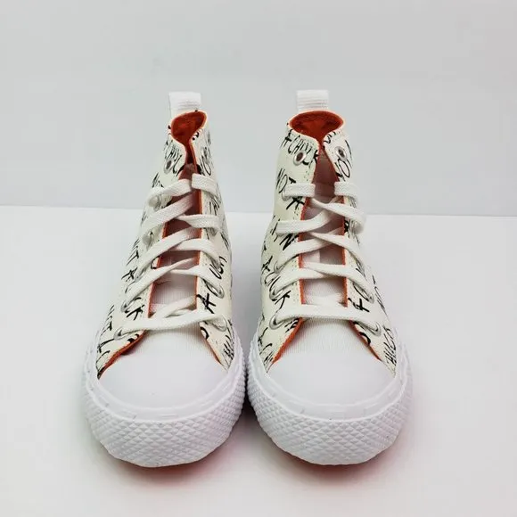 Converse Untilted Hi &quot;Not a Chuck&quot;. Brand New. Big Kids Size: 1y - 3y.