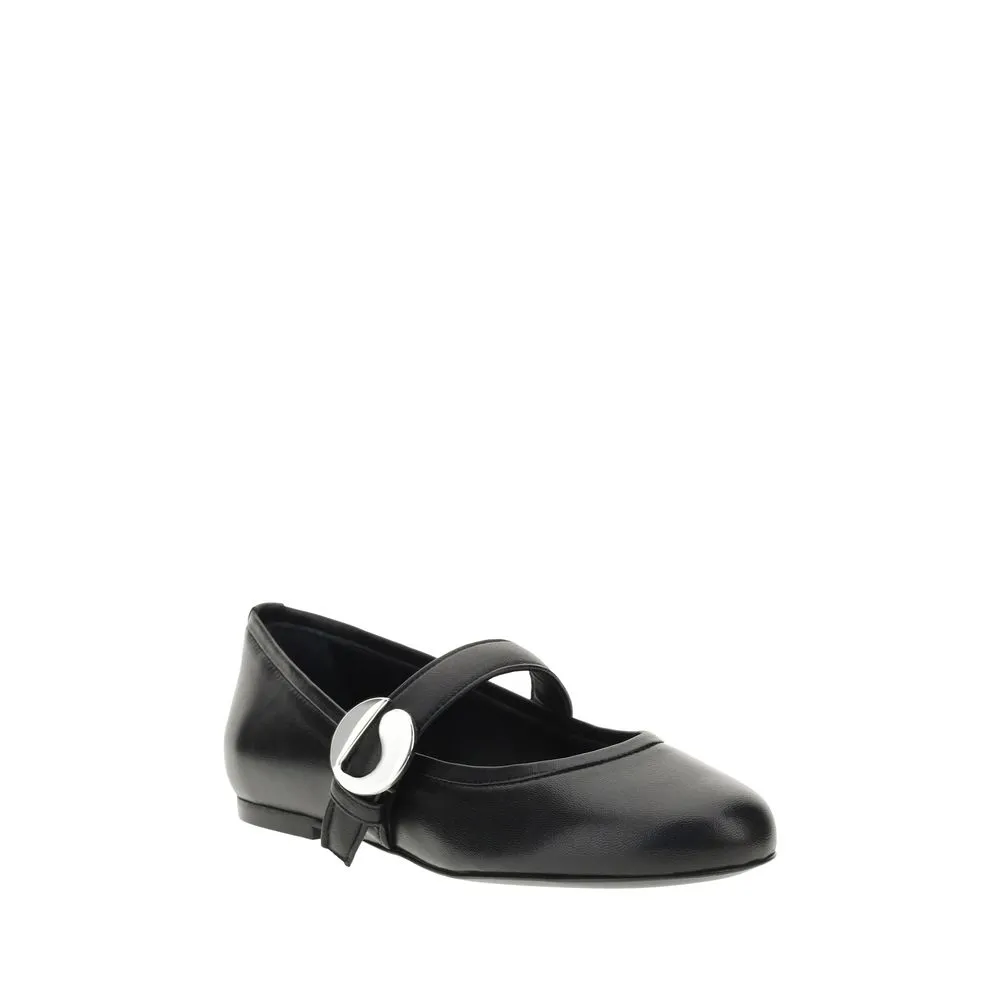 Coperni Leather Ballerinas