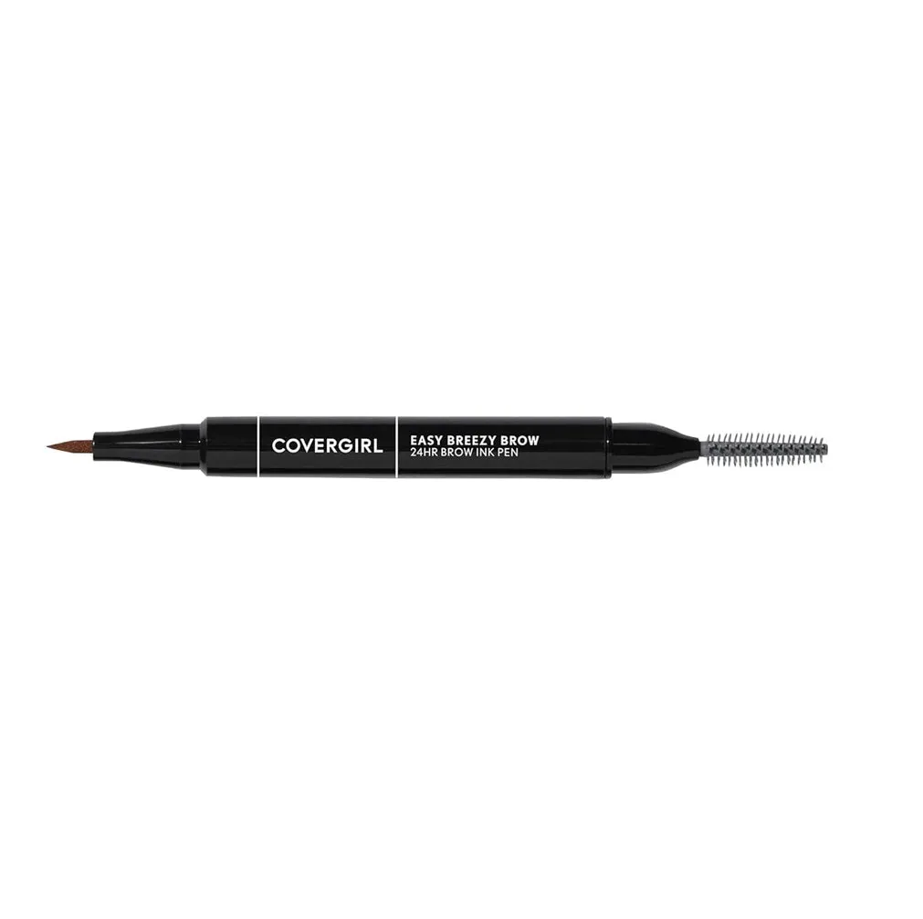 CoverGirl Easy Breezy Brow All Day 24 HR Ink Pen, Soft Brown 300
