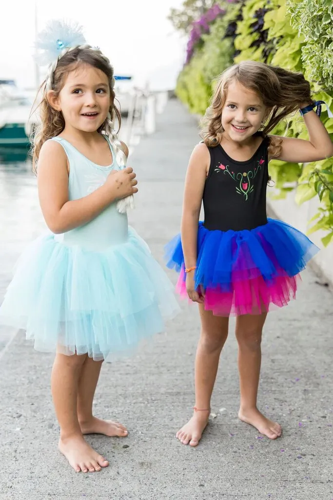 DEGUISEMENT Robe tutu de ballet ELSA / FROZEN dress 3-4