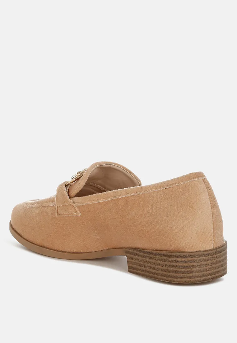 Diamante Embellished Horsebit Loafers By RAG