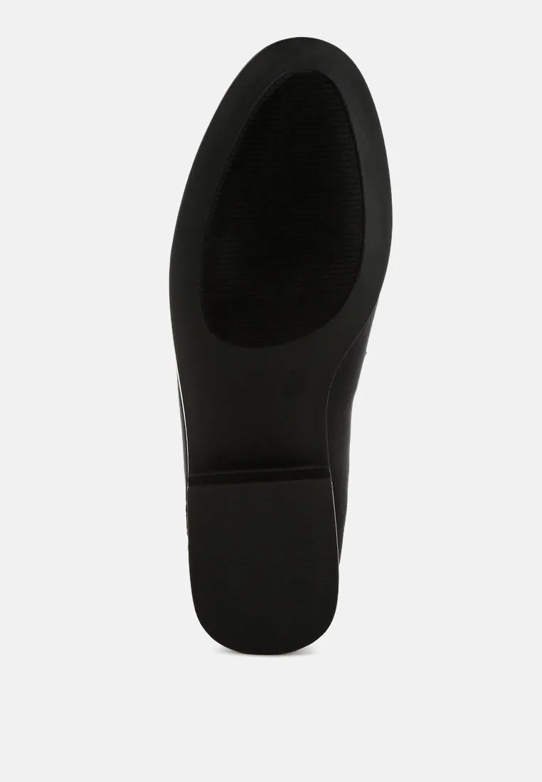 Diamante Embellished Horsebit Loafers By RAG