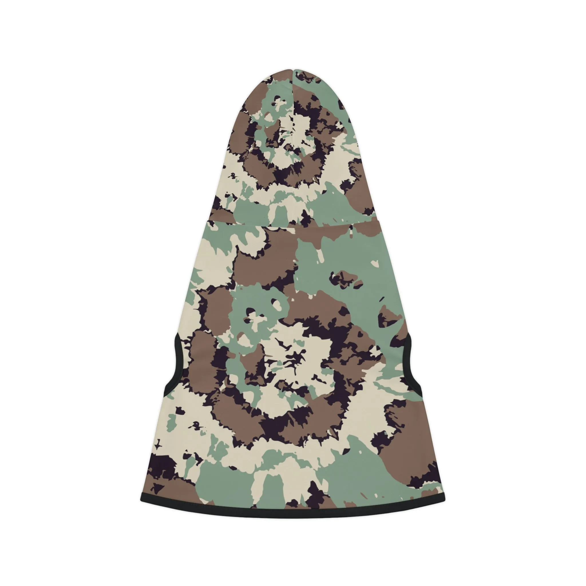 Dog Hoodie Sweater, Camouflage Green - Comfortable Dog Clothes