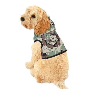 Dog Hoodie Sweater, Camouflage Green - Comfortable Dog Clothes
