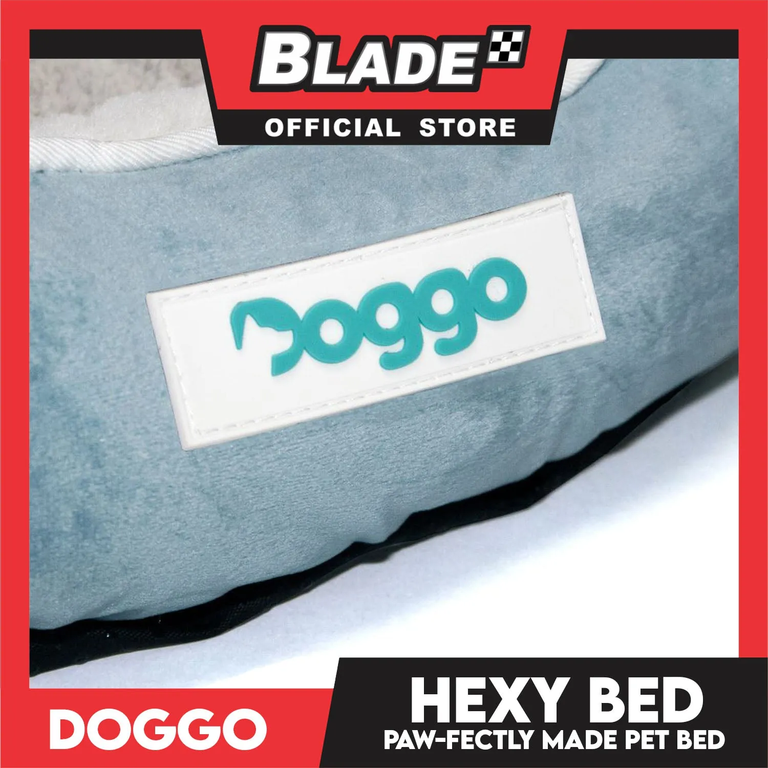 Doggo Hexy Bed (Medium) Comfortable Dog Bed