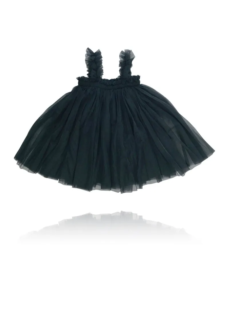DOLLY 2Way Tutu Dress Beach Coverup Black