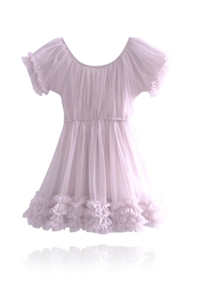 DOLLY Frilly Dress - Lavender