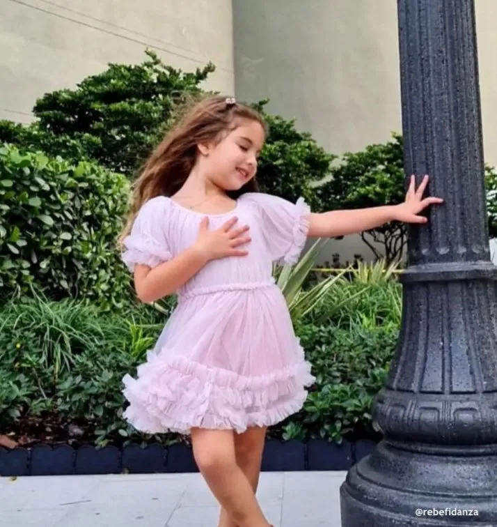 DOLLY Frilly Dress - Lavender