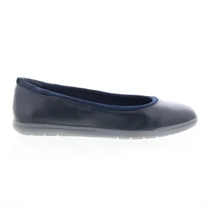 Easy Spirit Brylee SEBRYLEE Womens Blue Wide Leather Ballet Flats Shoes