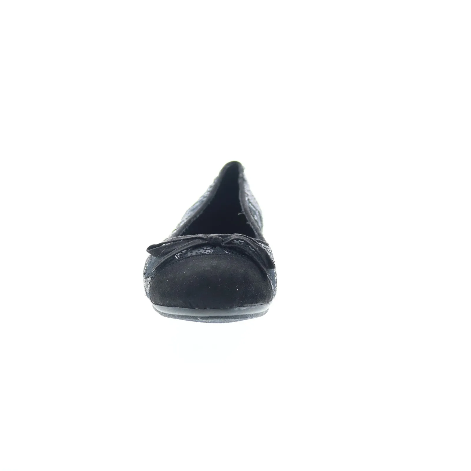 Easy Spirit Gail 2 Martha Stewart Womens Black Wide Ballet Flats Shoes
