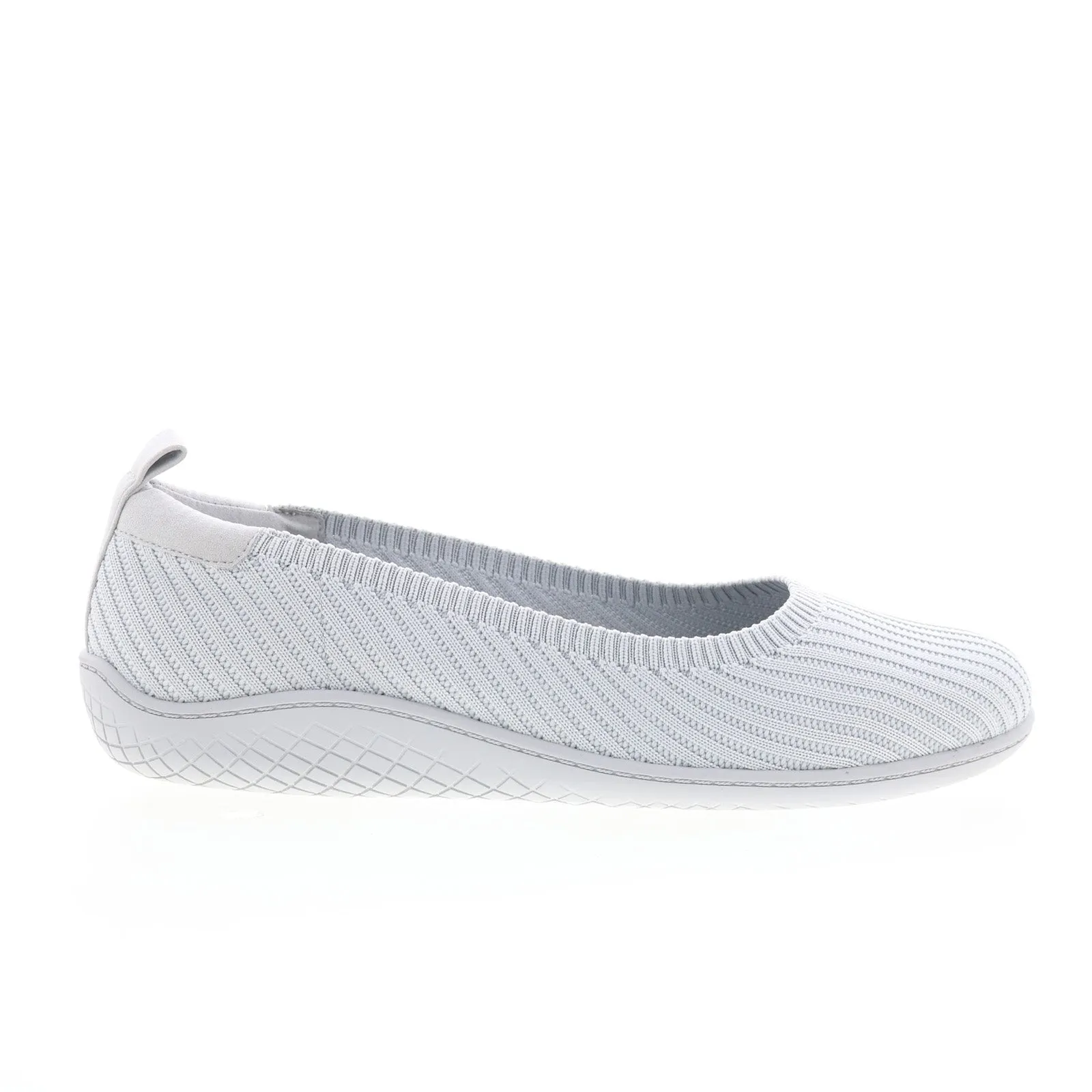 Easy Spirit Gylda 2 SEGYLDA2 Womens Gray Wide Mesh Ballet Flats Shoes