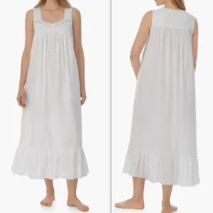 Eileen West ballet cotton nightgown in pink