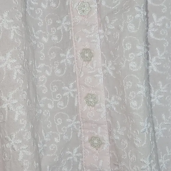 Eileen West ballet cotton nightgown in pink