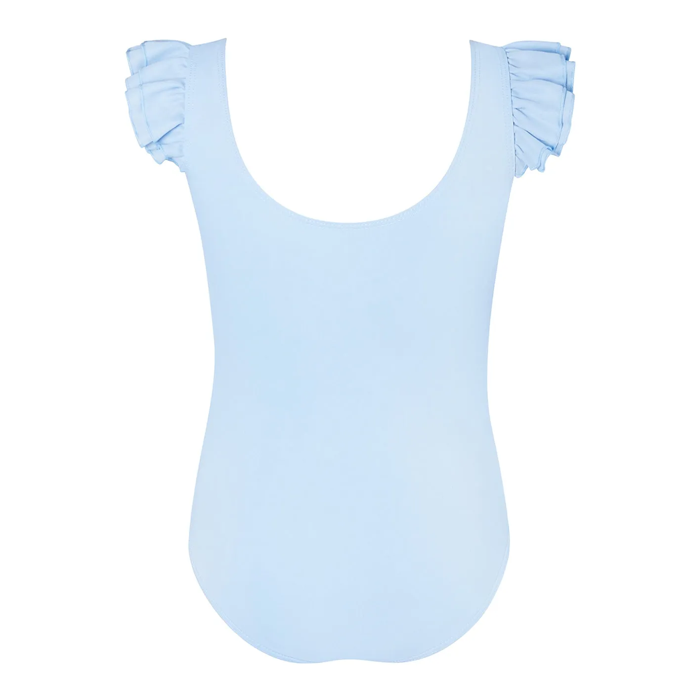 Emery Frill Sleeve Leotard | Baby Blue | Child