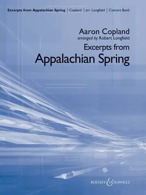 EXCERPTS FROM APPALACHIAN SPRING CB4 SC/PTS