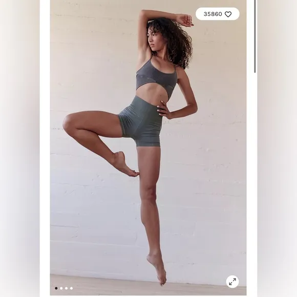 Free People Good Karma Running Shorts M/L