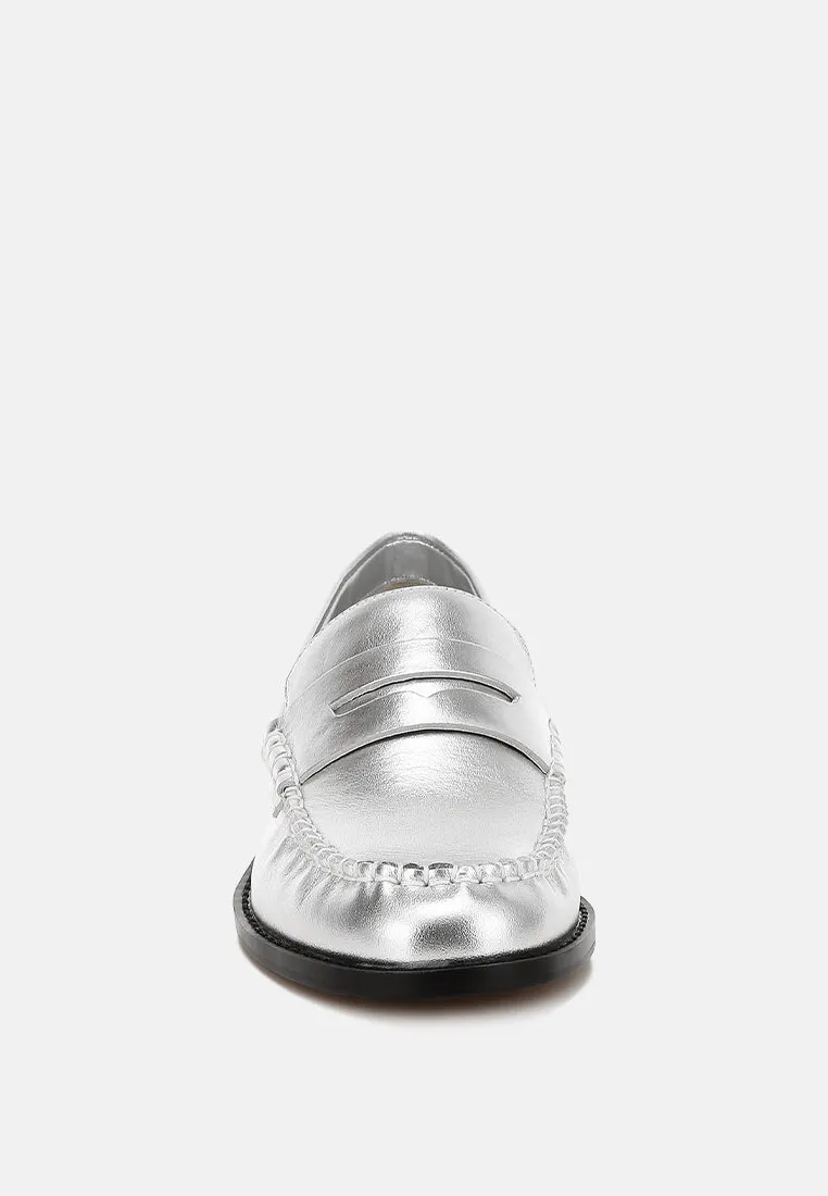 Genuine Leather Loafers By RAG