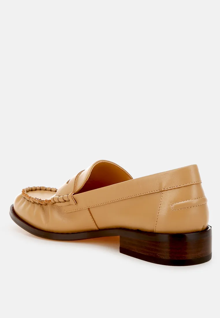 Genuine Leather Loafers By RAG